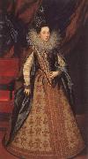 POURBUS, Frans the Younger Margarita of Savoy,Duchess of Mantua oil painting artist